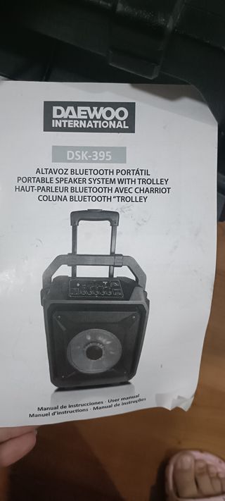 Altavoz Bluetooth Daewoo DSK-395