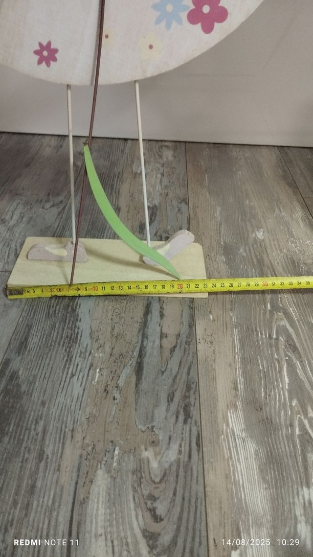 Figura hada madera infantil