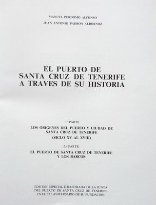 EL PUERTO DE SANTA CRUZ A TRAVES DE SU HISTORIA