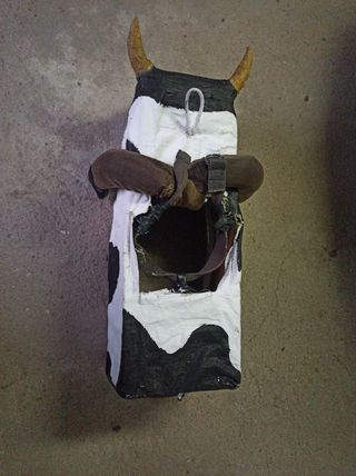 Disfraz de toro mecánico