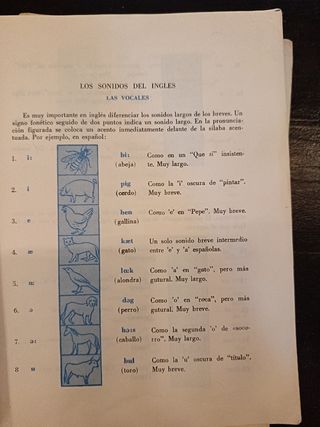 3 libros de inglés nivel elemental