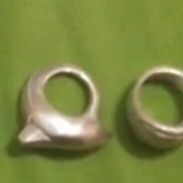 Set 6 Anelli Vintage Argento