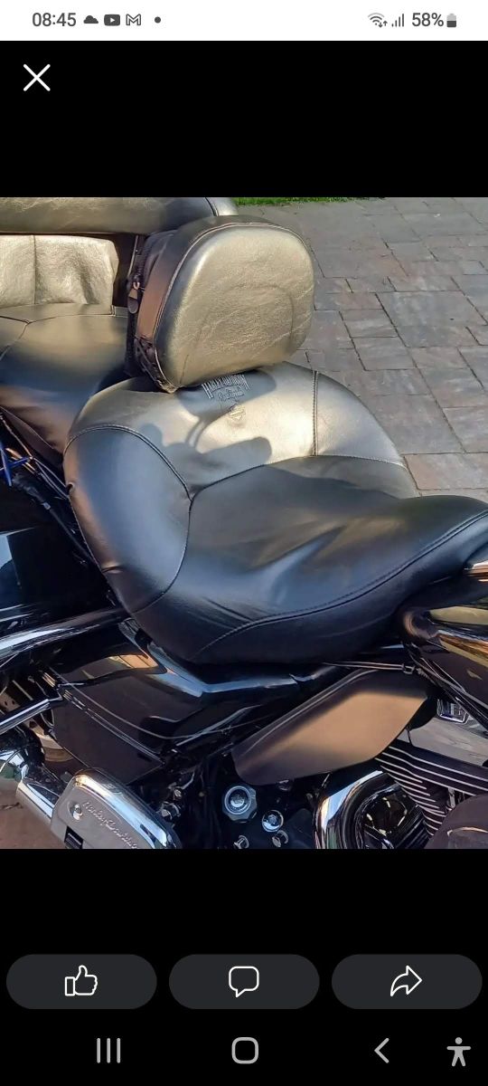 Sella Harley Davidson Touring mod.road zeppelin