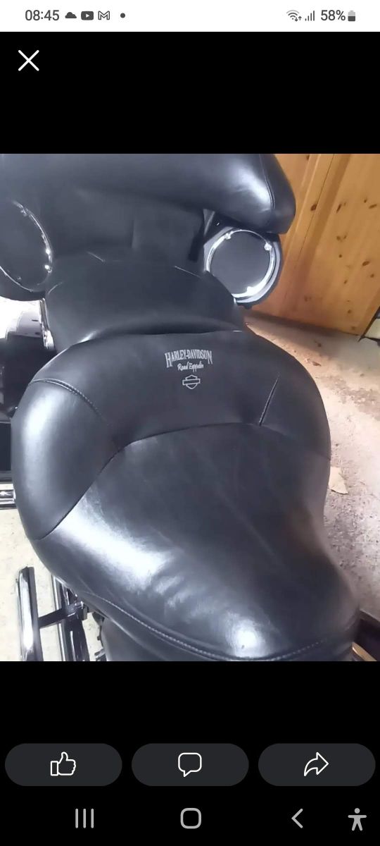 Sella Harley Davidson Touring mod.road zeppelin