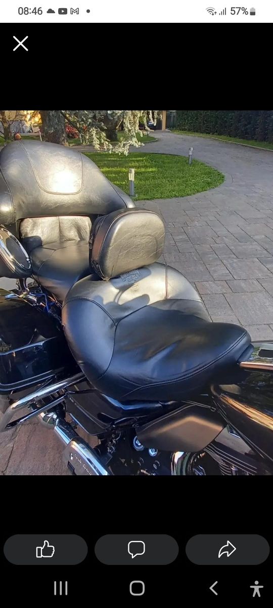 Sella Harley Davidson Touring mod.road zeppelin