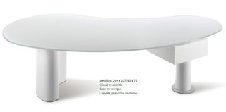 Escritorio y Mueble Aux. oficina Cattelan Italia