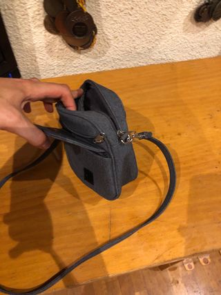 Riñonera gris Vanessa