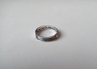 Anillo Atlante de plata de primera ley nuevo 925