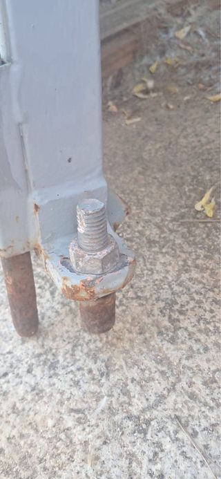 Puerta garaje exterior metálica