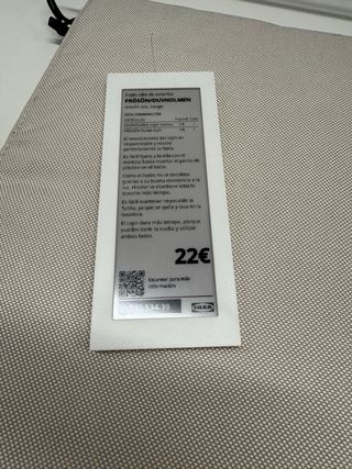 6 cojines terraza IKEA beige - 44x44cm