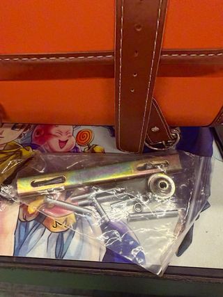 Maletín moto naranja