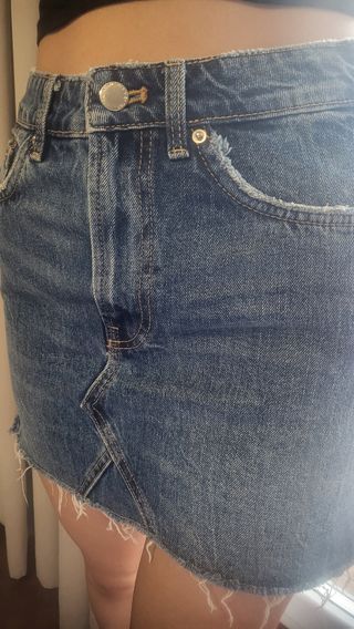 Minifalda vaquera