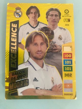 Cromo Luka Modric Balón de Oro