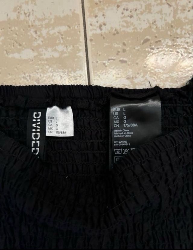 Falda negra - Talla L