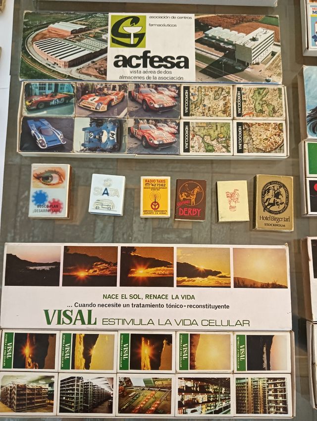 Lote cerillas vintage