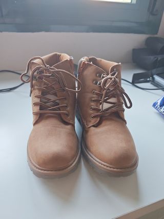 Botas niño marrón - talla 37