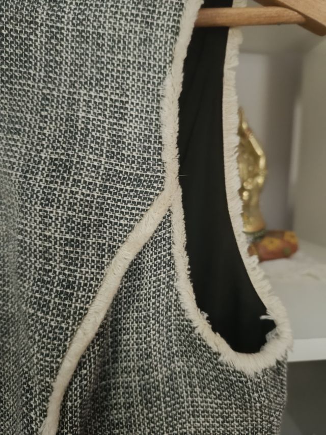 Vestido Javier Simorra gris