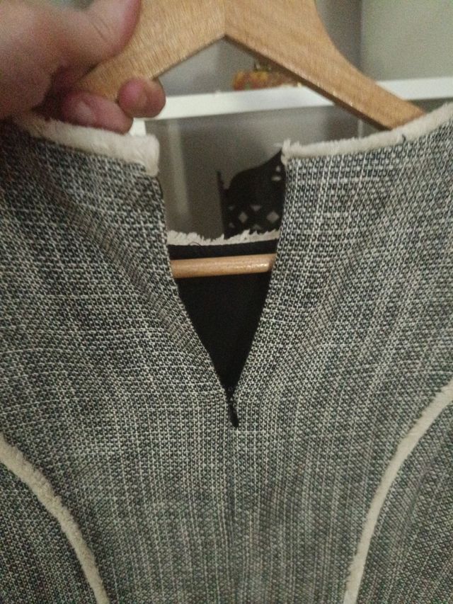 Vestido Javier Simorra gris