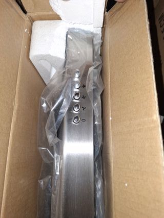 Campana extractora 60cm acero inoxidable