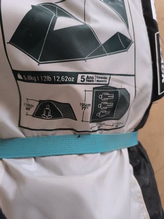 Tienda Quechua 3 pers. T100 XL