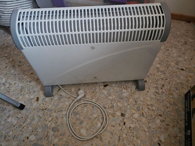 Calefactor Klindo - Gris y Blanco