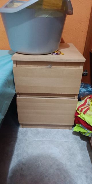Mesita noche Ikea 2 cajones