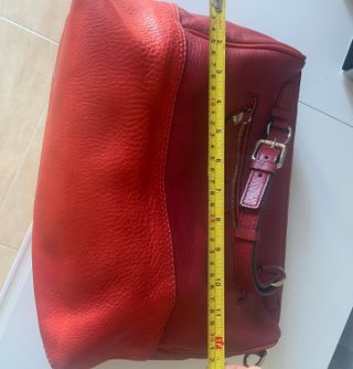 Bolso Uterqüe piel bicolor