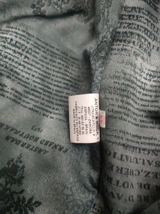 Abrigo Anton & Moda XXL negro