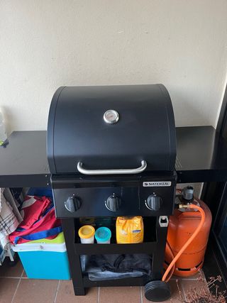 Barbacoa gas NATERIAL Alton 3 quemadores