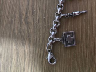 Pulsera plata charms enfermería