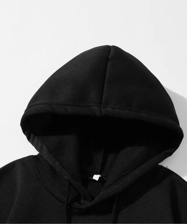 Sudadera con capucha negra - Oso