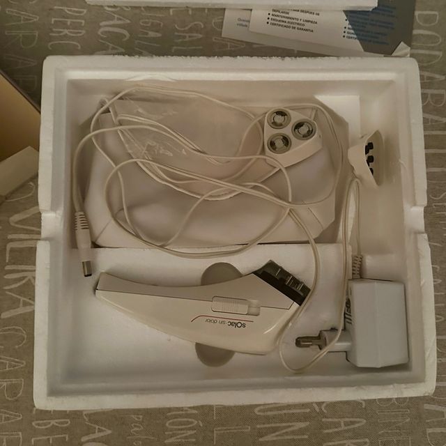 Depiladora Solac sin dolor