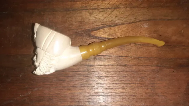 Casco vikingo bronce y otra pieza decoración