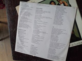 LP Mocedades - Amor de Hombre