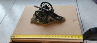 Figura cañón antiguo Maqueta Napoleónica