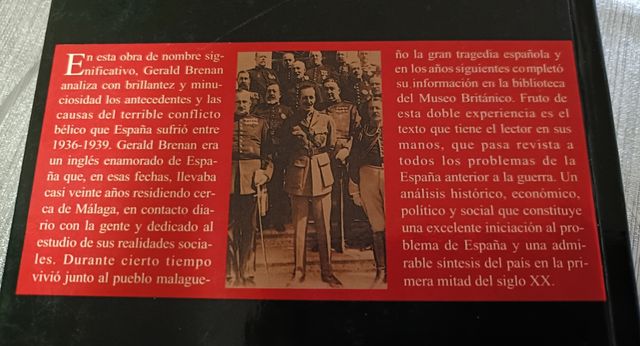 El laberinto español. De Gerald Brenan.