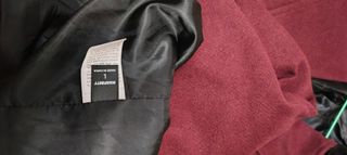 Abrigo Burdeos Hombre - Talla L