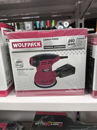 Lijadora Orbital Wolfpack 240W