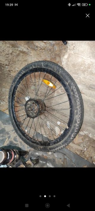Rueda bici montaña 29" usada