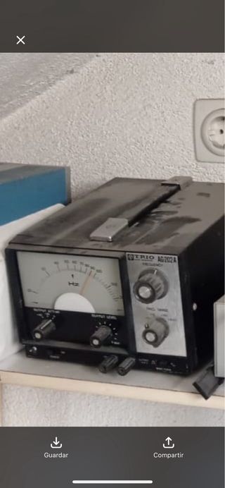 Trio AG-202A Generador de Frecuencia