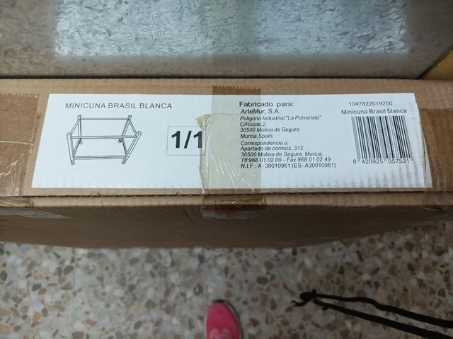 Minicuna Brasil Blanca - ArteMur