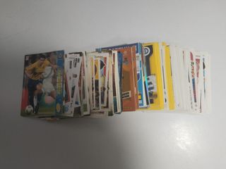 Caja con 300 Cromos y cartas de fútbol vintage