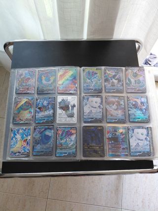 419 Cartas Pokémon y album
