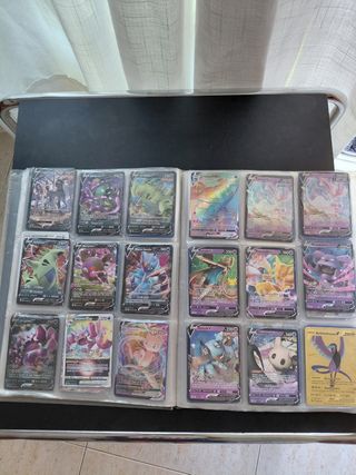 419 Cartas Pokémon y album

