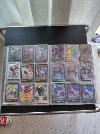 419 Cartas Pokémon y album
