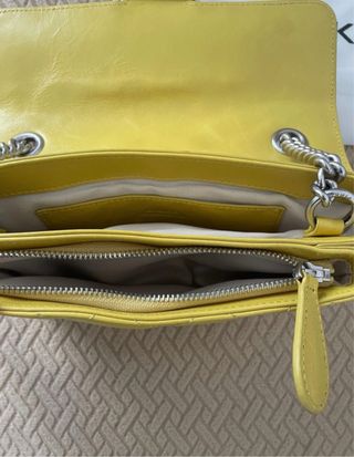 Bolso Pinko amarillo acolchado – Como nuevo – Con