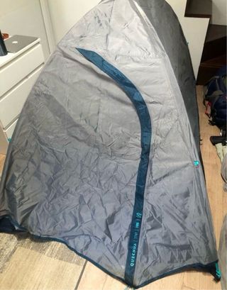 Tienda 2 personas + colchón inflable