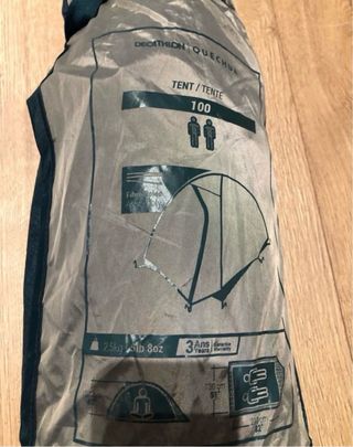 Tienda 2 personas + colchón inflable