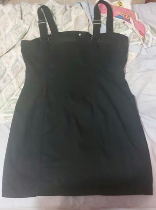 Vestido vaquero negro H&M