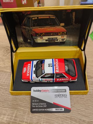 Renault 11 Radiola Tour de Corse 1987